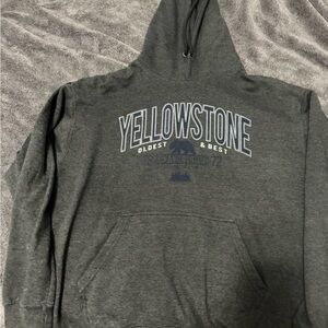 Yellowstone Charcoal Hoodie